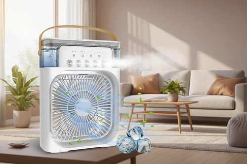 3 in 1 Mini Ventilator & Luchtbevochtiger