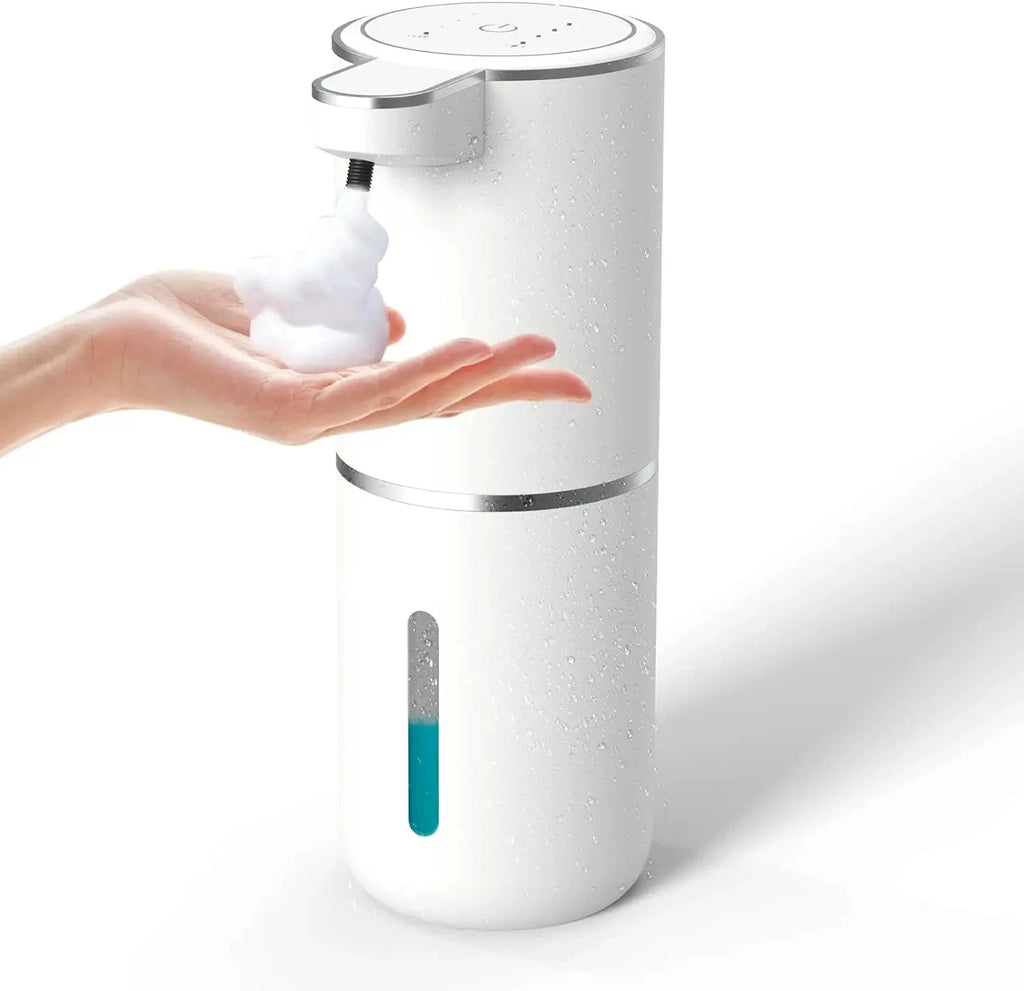 Automatic Soap Dispenser Touchless Foaming Soap Dispenser 380Ml USB Electric 4 Level Adjustable Foam Soap Dispenser